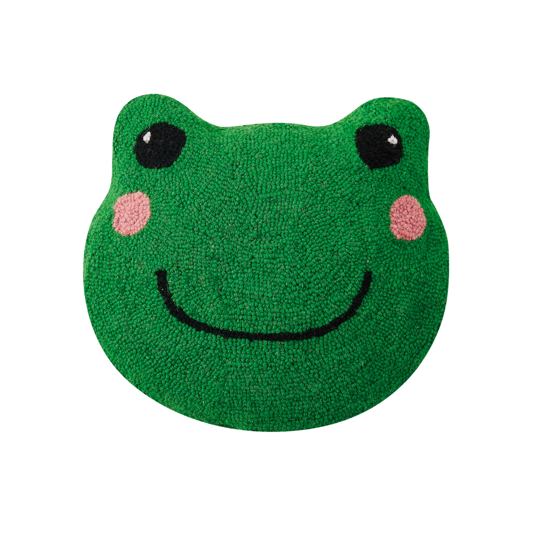 Frog Shaped Hook Pillow