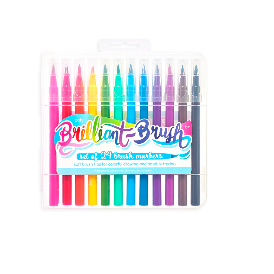 Brilliant Brush Markers