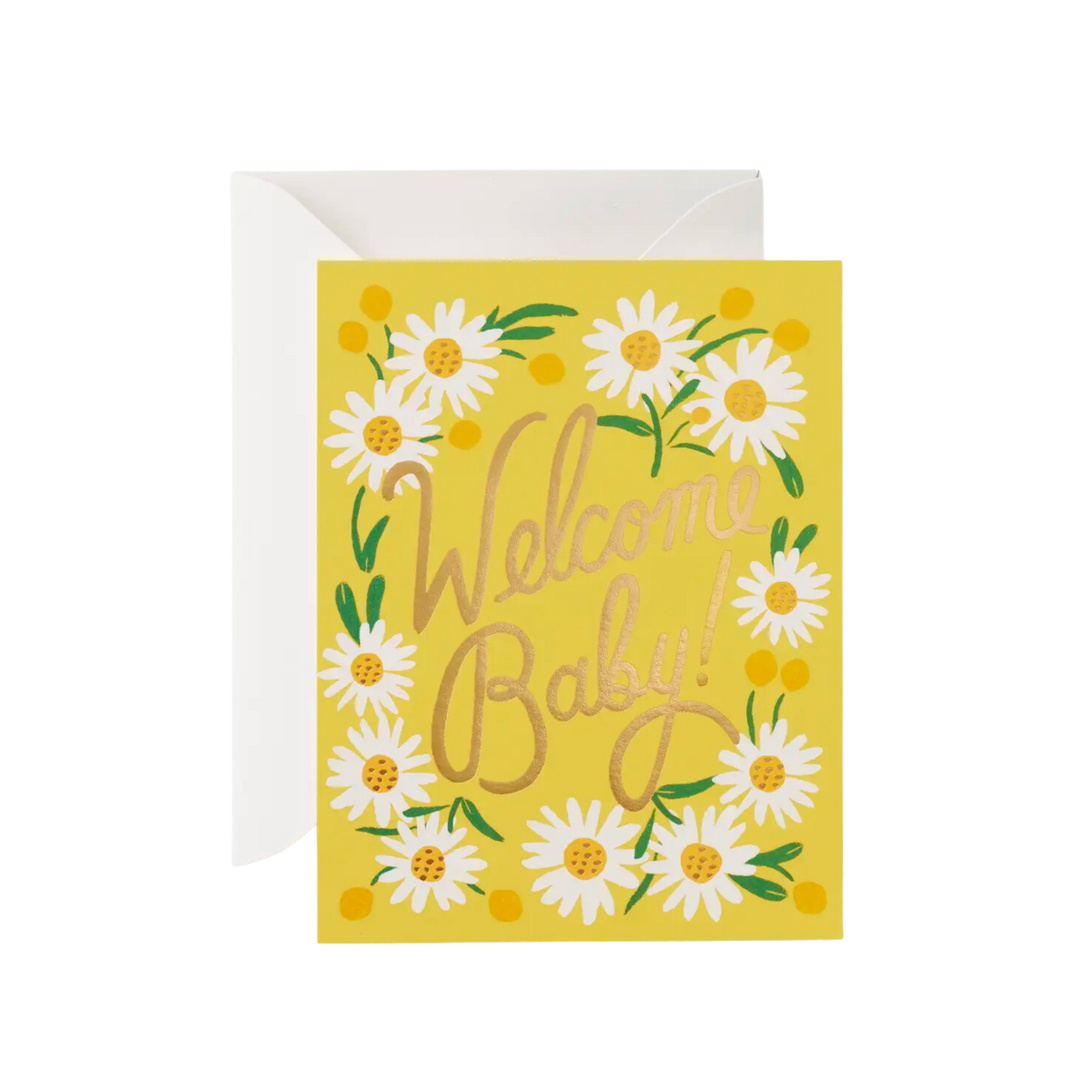 Daisy Baby Card