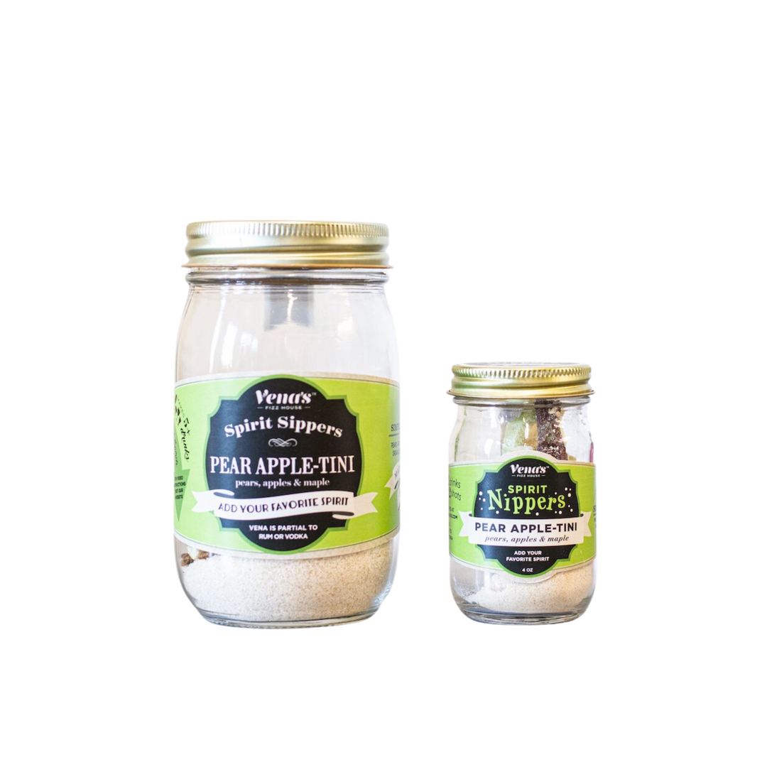 Pear Apple-tini Spirit Infusion Jar