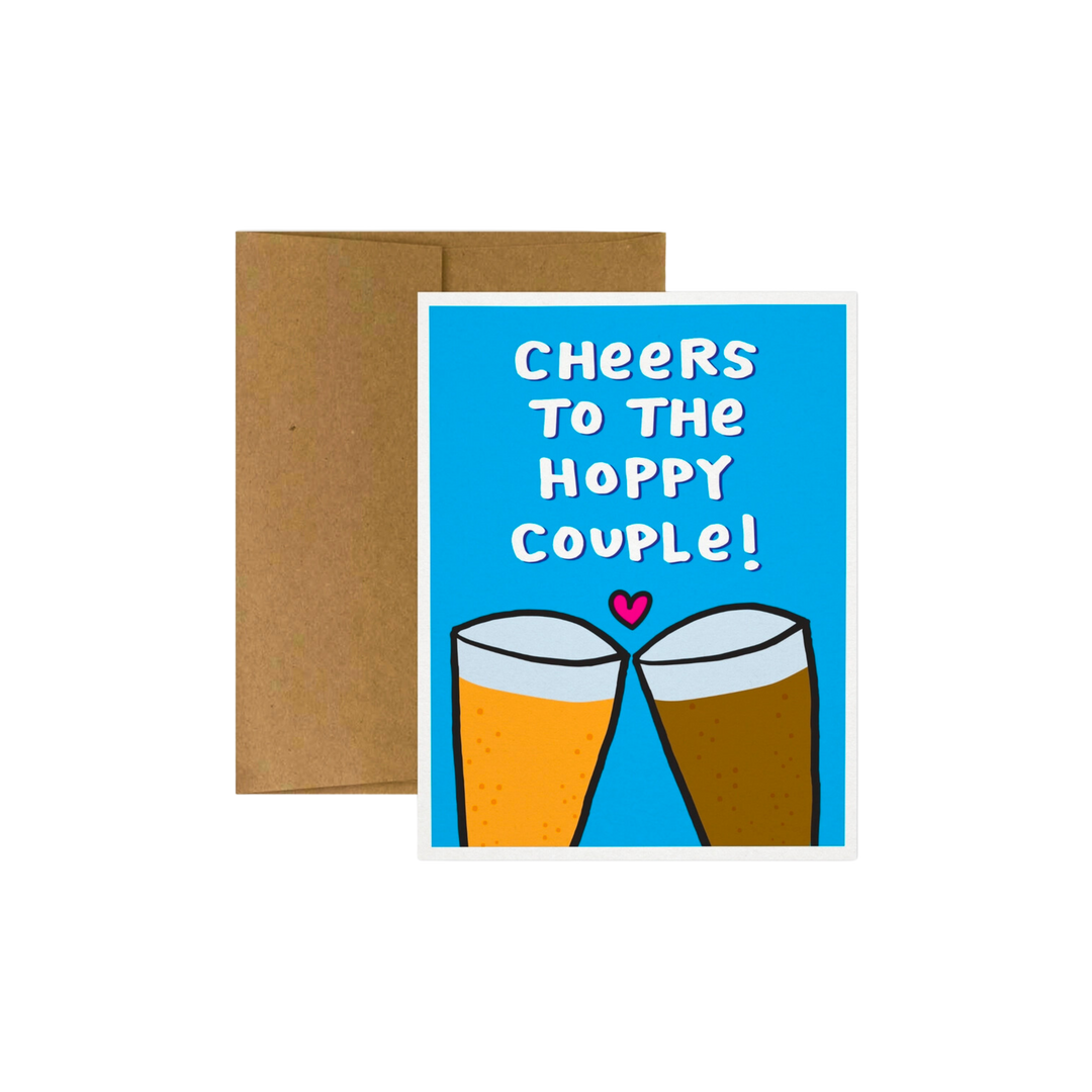 Cheers to the Hoppy Couple Card