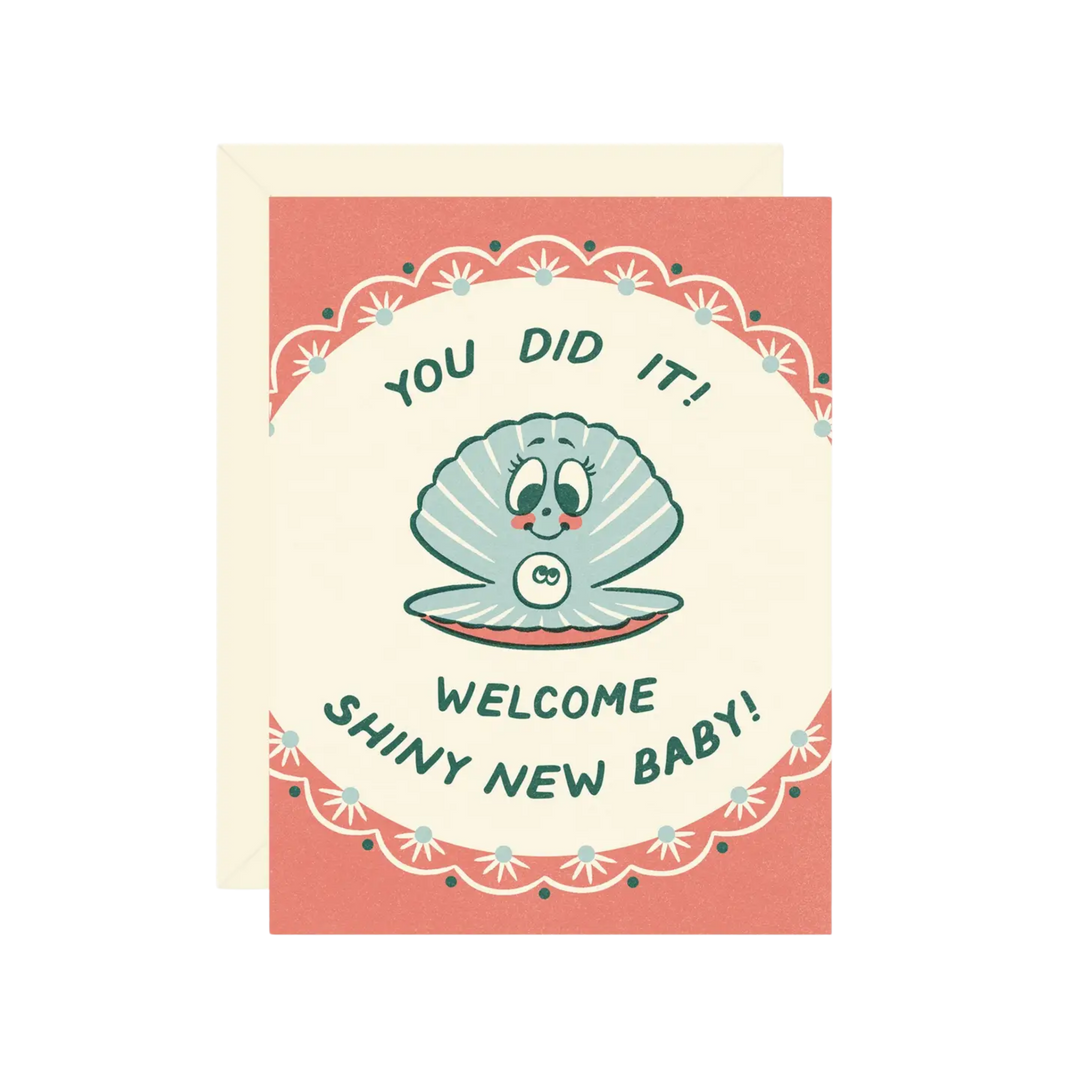 Pearl Baby Card