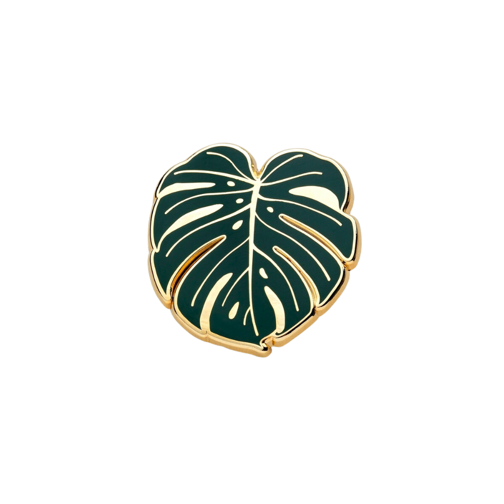 Monstera Enamel Pin