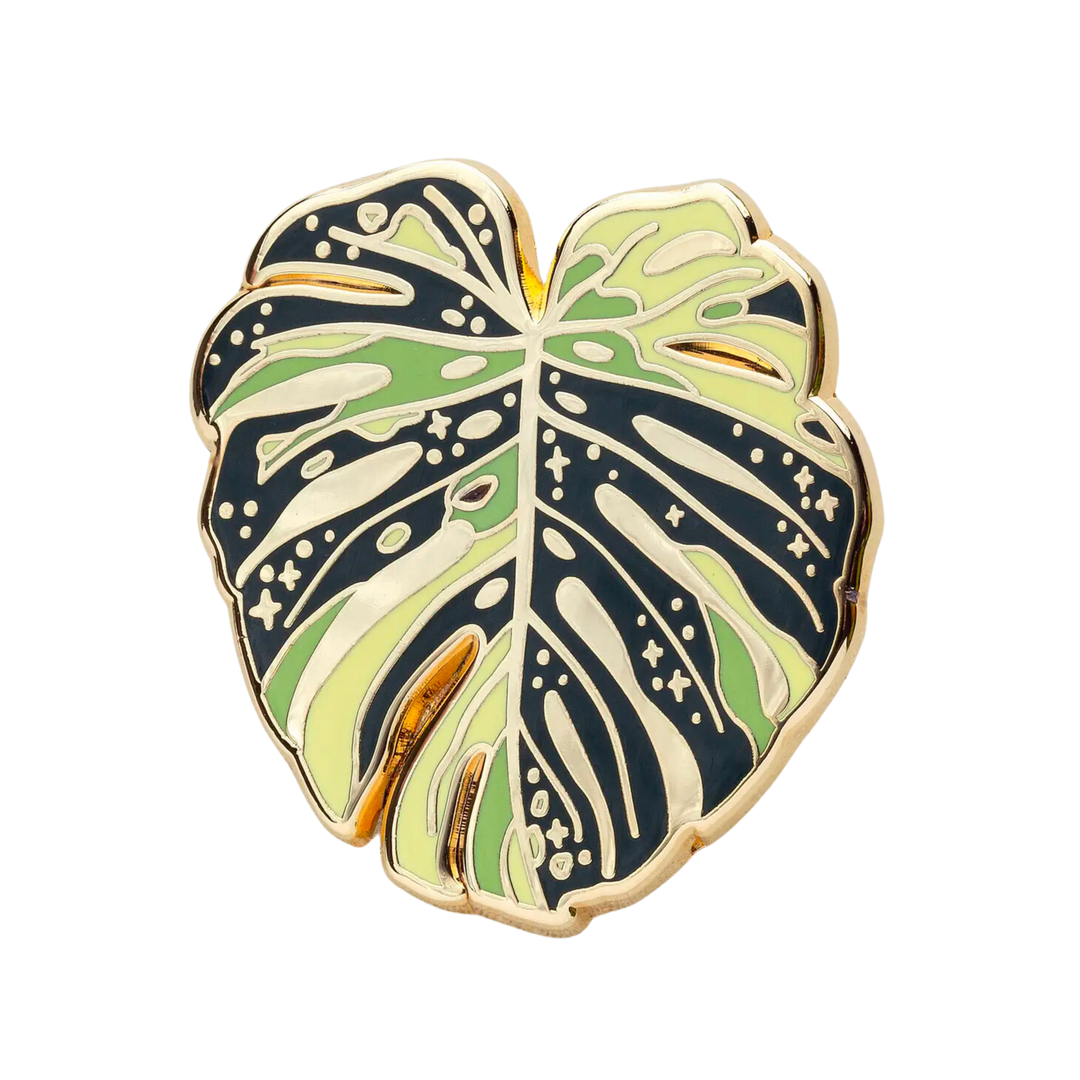 Monstera Thai Constellation Enamel Pin