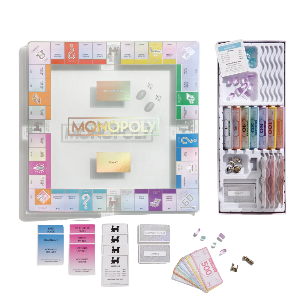 Monopoly Aura Glass Edition