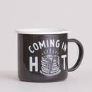 Coming in Hot Pancakes Enamel Mug