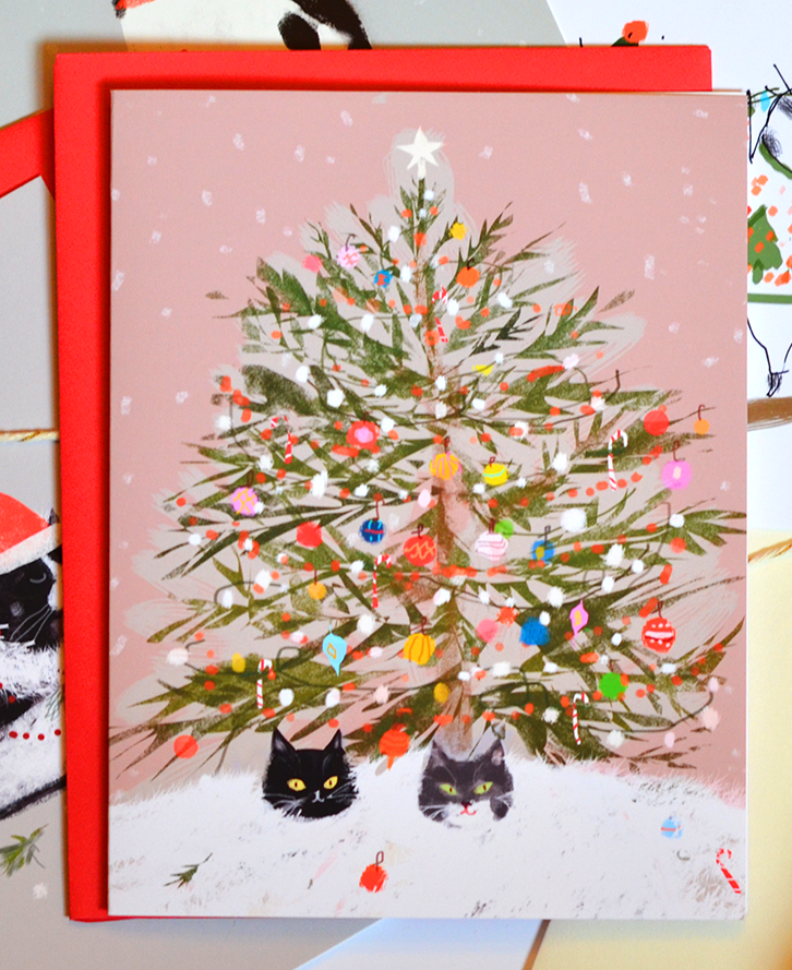 Christmas Cat Card
