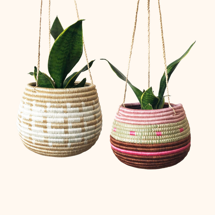 Hanging Woven Planter