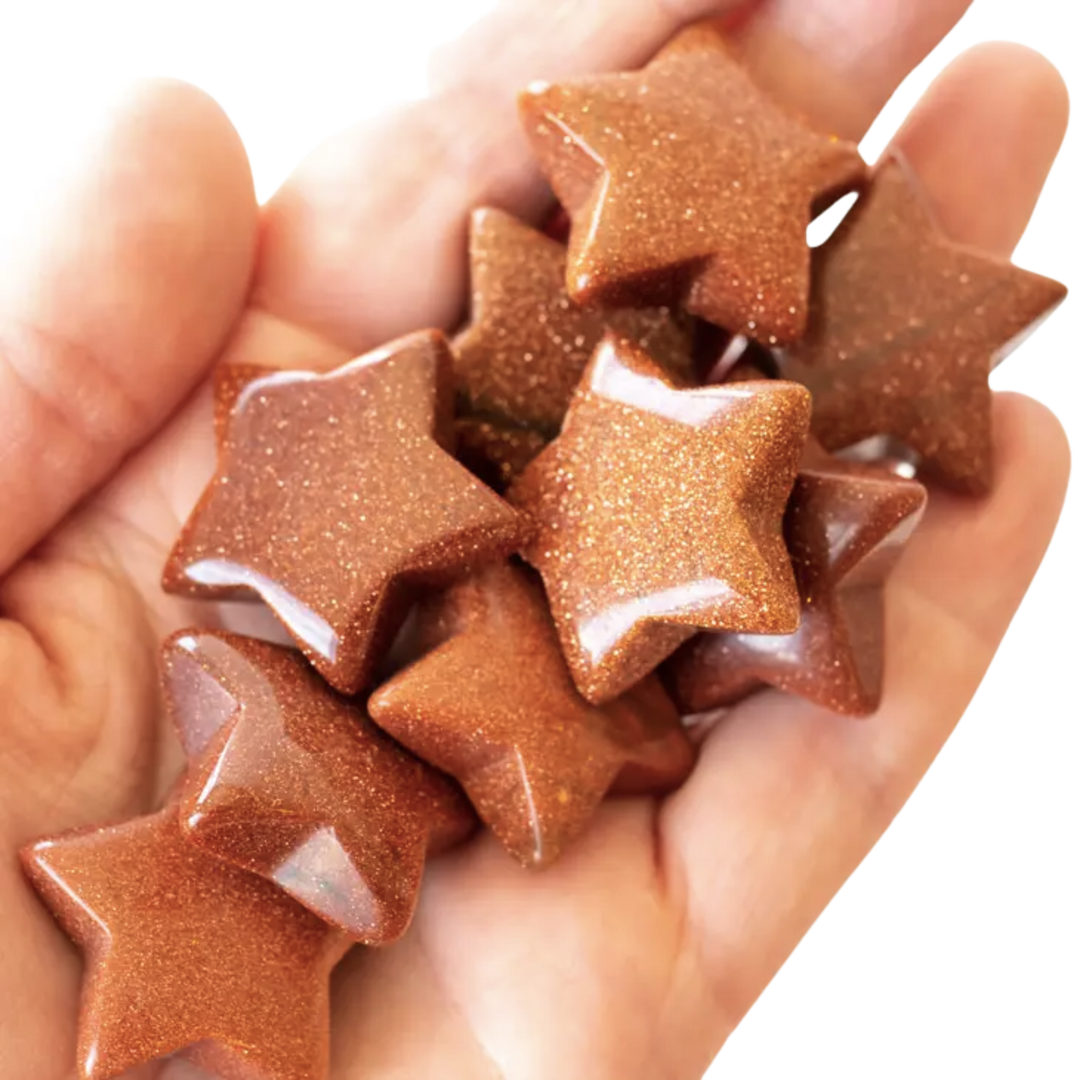 Goldstone Sparkling Star