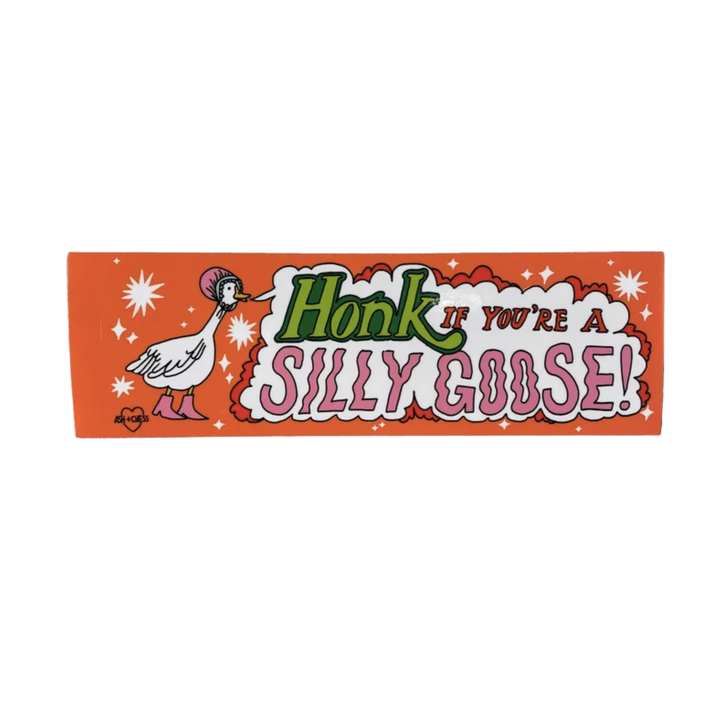 Silly Goose Bumper Sticker