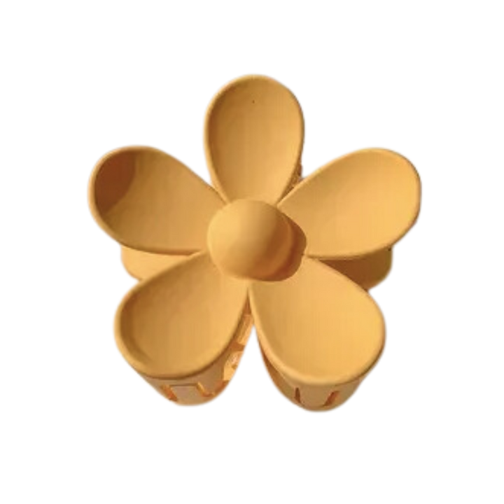 Large Flower Power Floral Hair Clip claw
