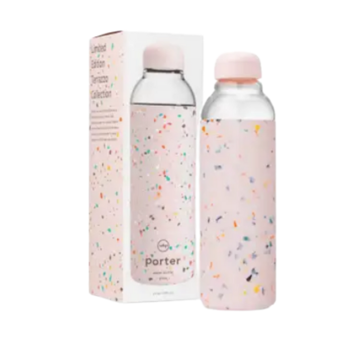 Glass Water Bottle