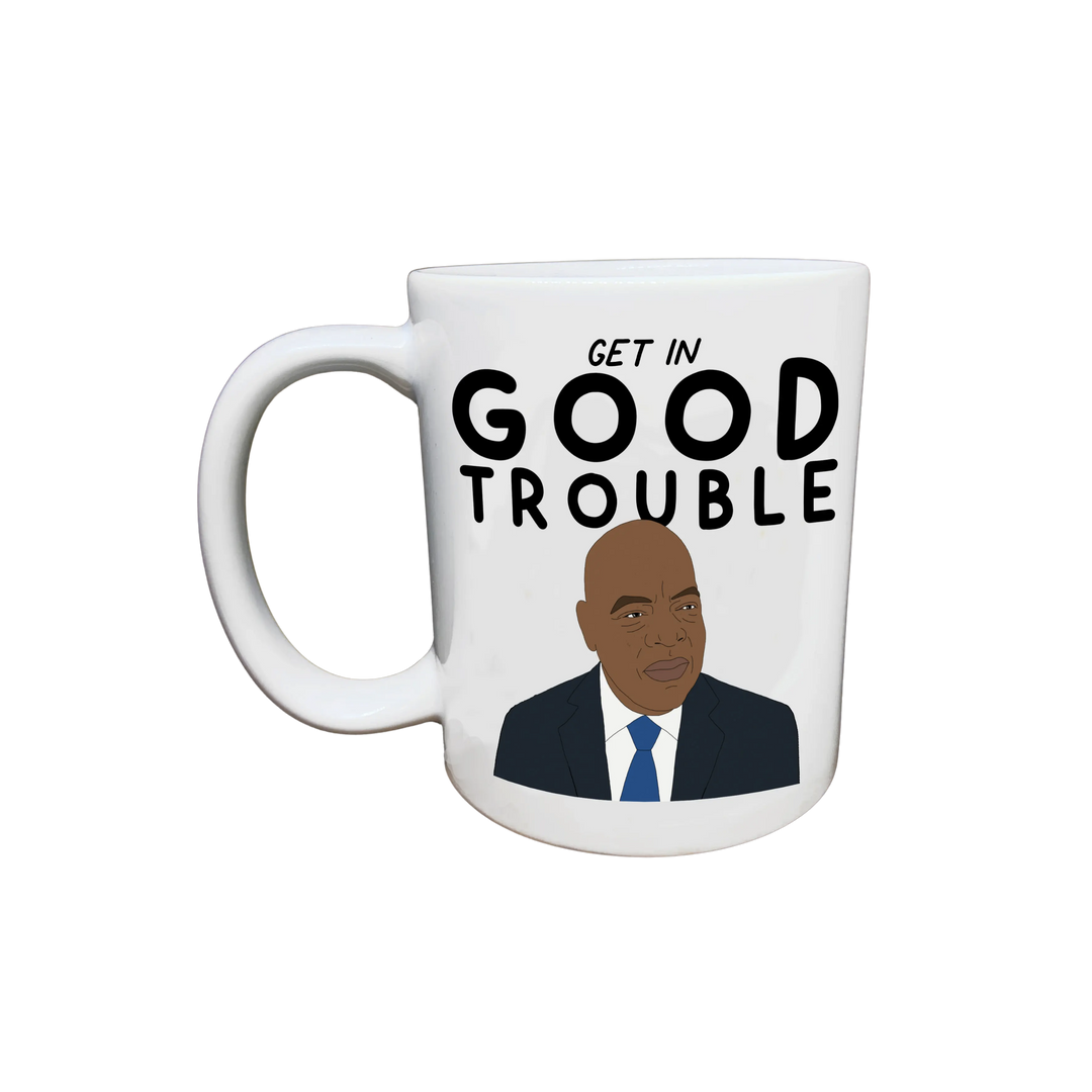 John Lewis Good Trouble Mug