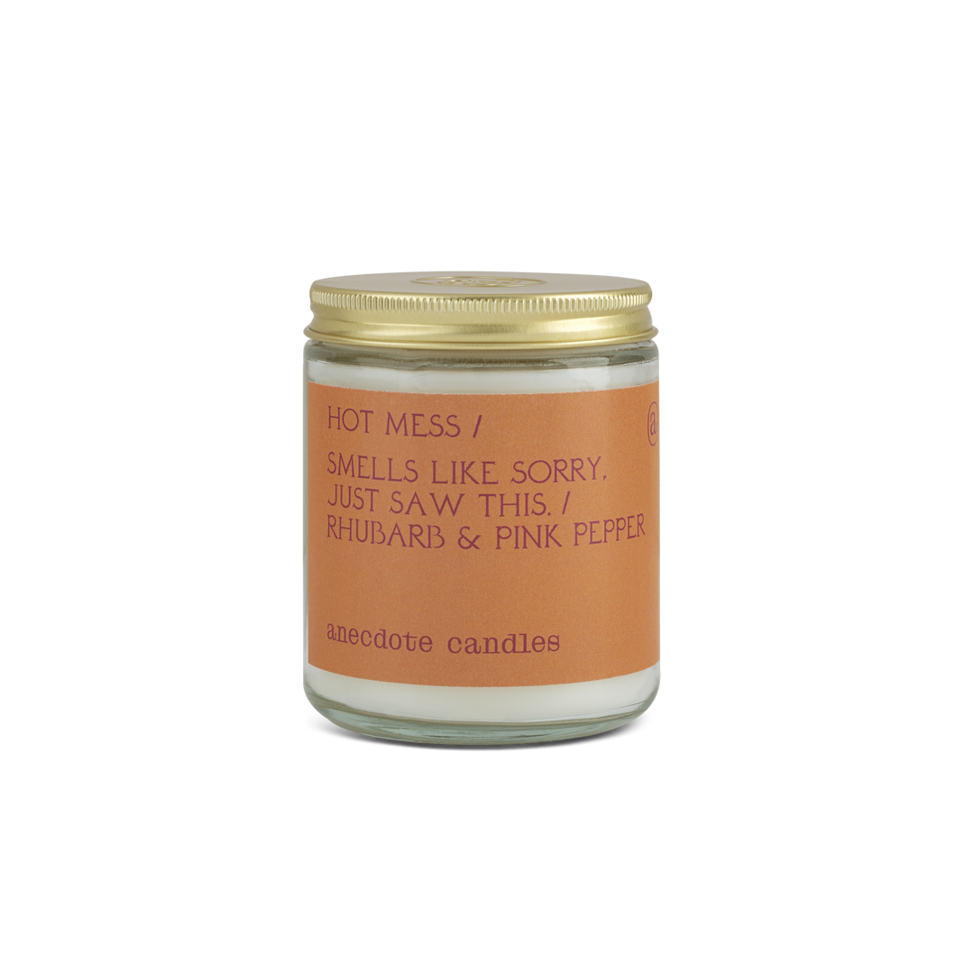 Hot Mess Candle (Rhubarb & Pink Pepper)