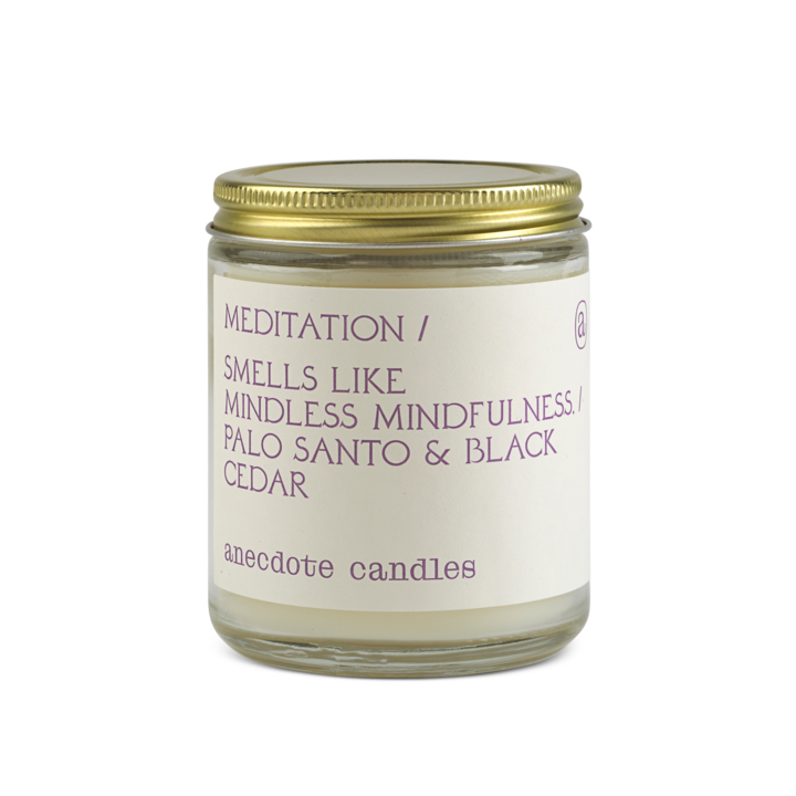 Meditation Candle (Palo Santo & Black Cedar)