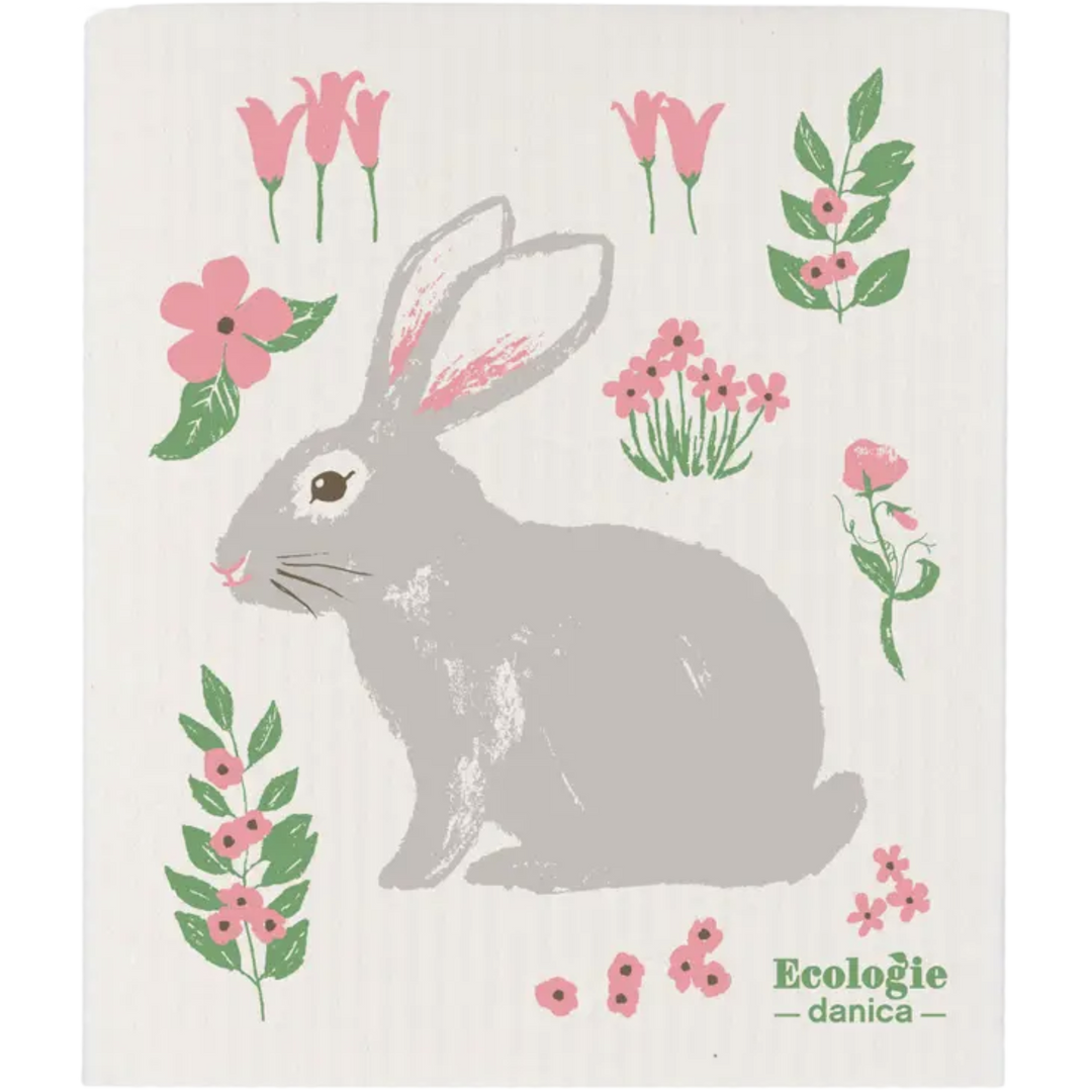 Easter Bunny Swedish Dishcloth