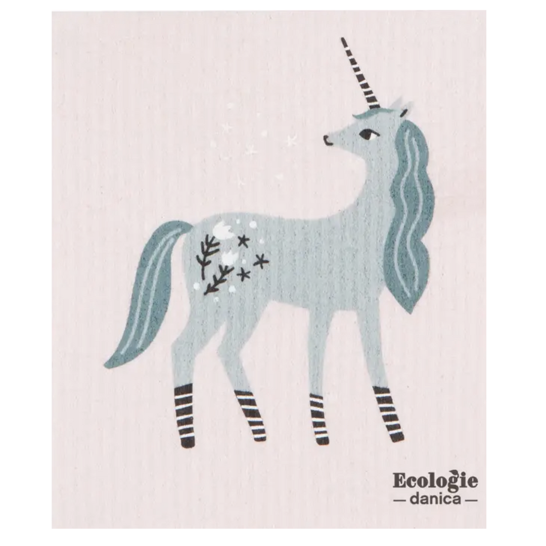 Unicorn Swedish Dishcloth