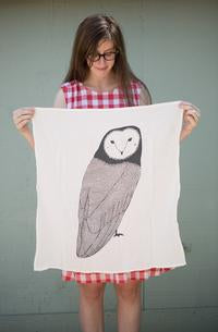 Owl Tea Towel
