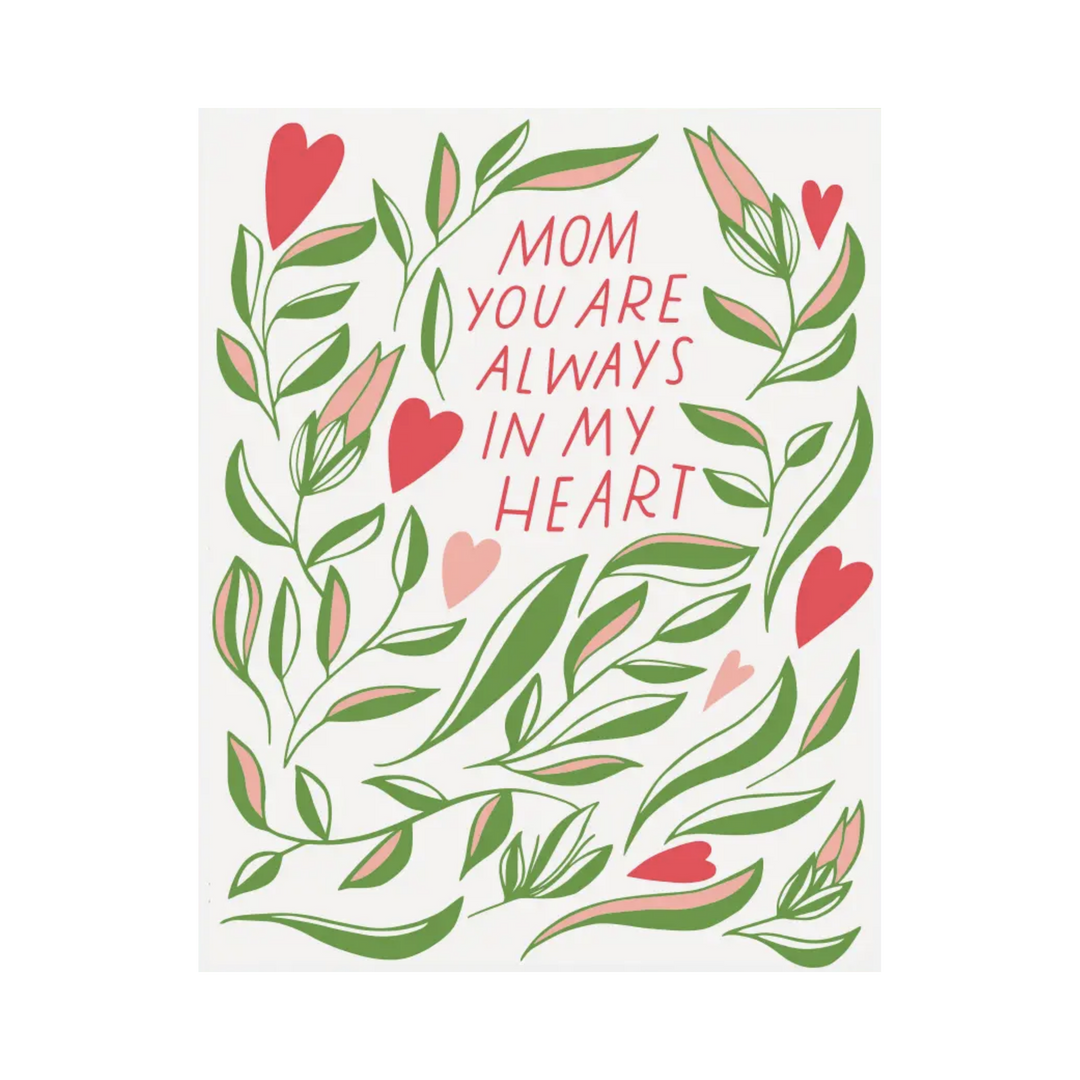 Mom Heart Mother's Day Card