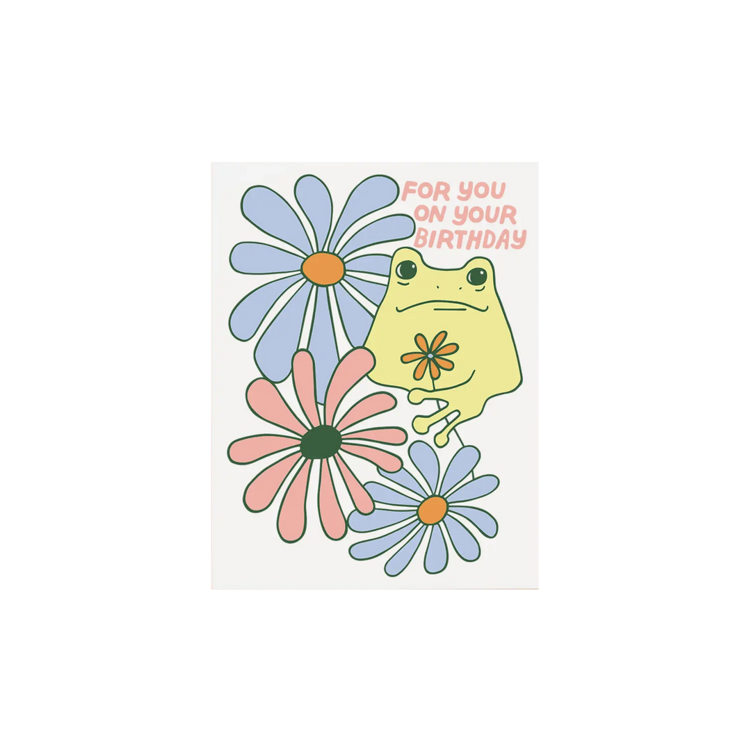 Birthday Frog Card