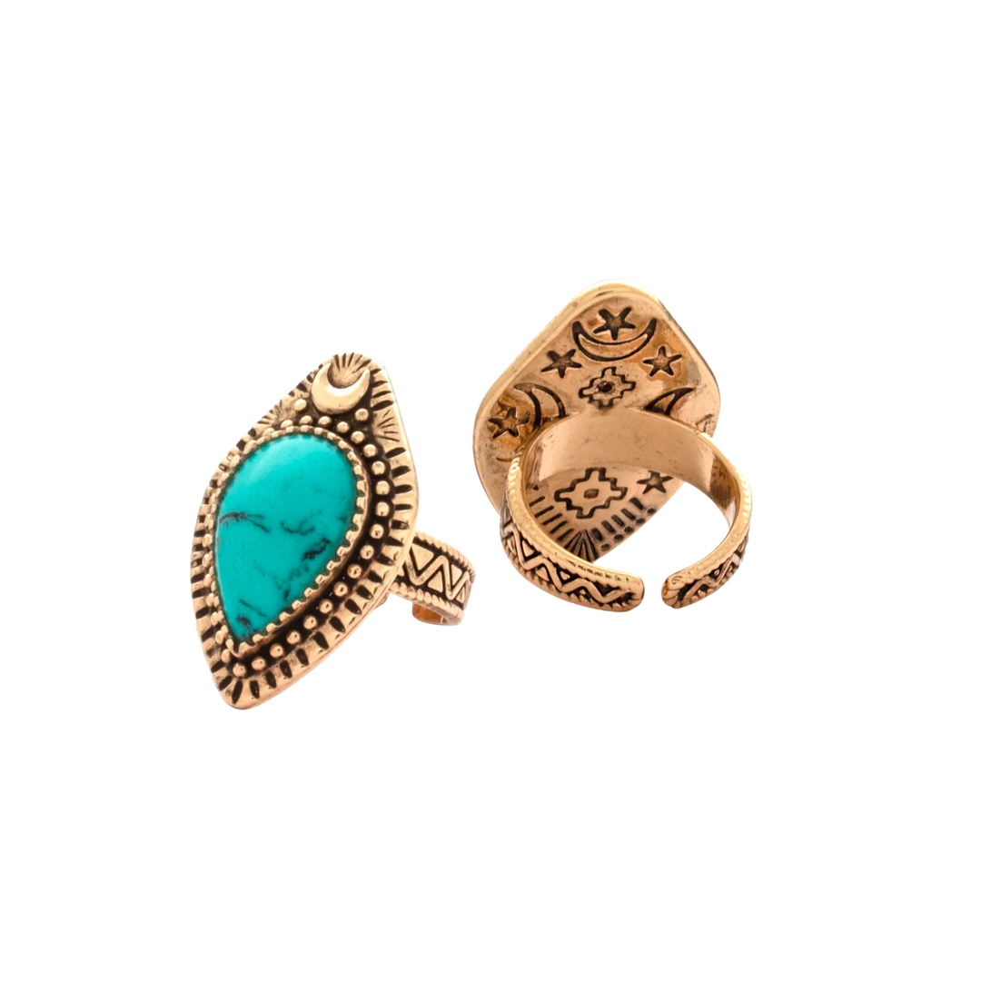 Moonlight Ring | Turquoise