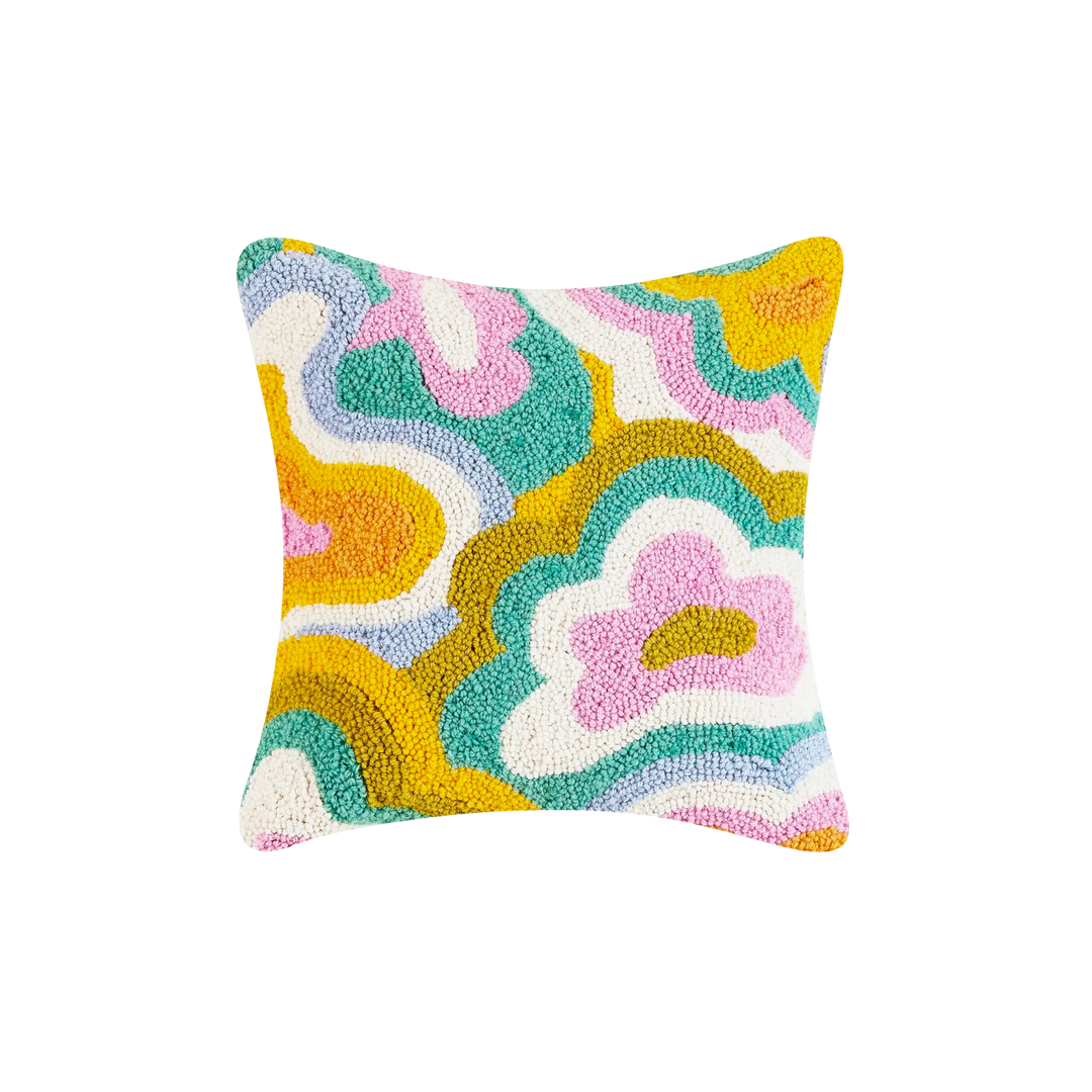 Flower Flow Hook Pillow