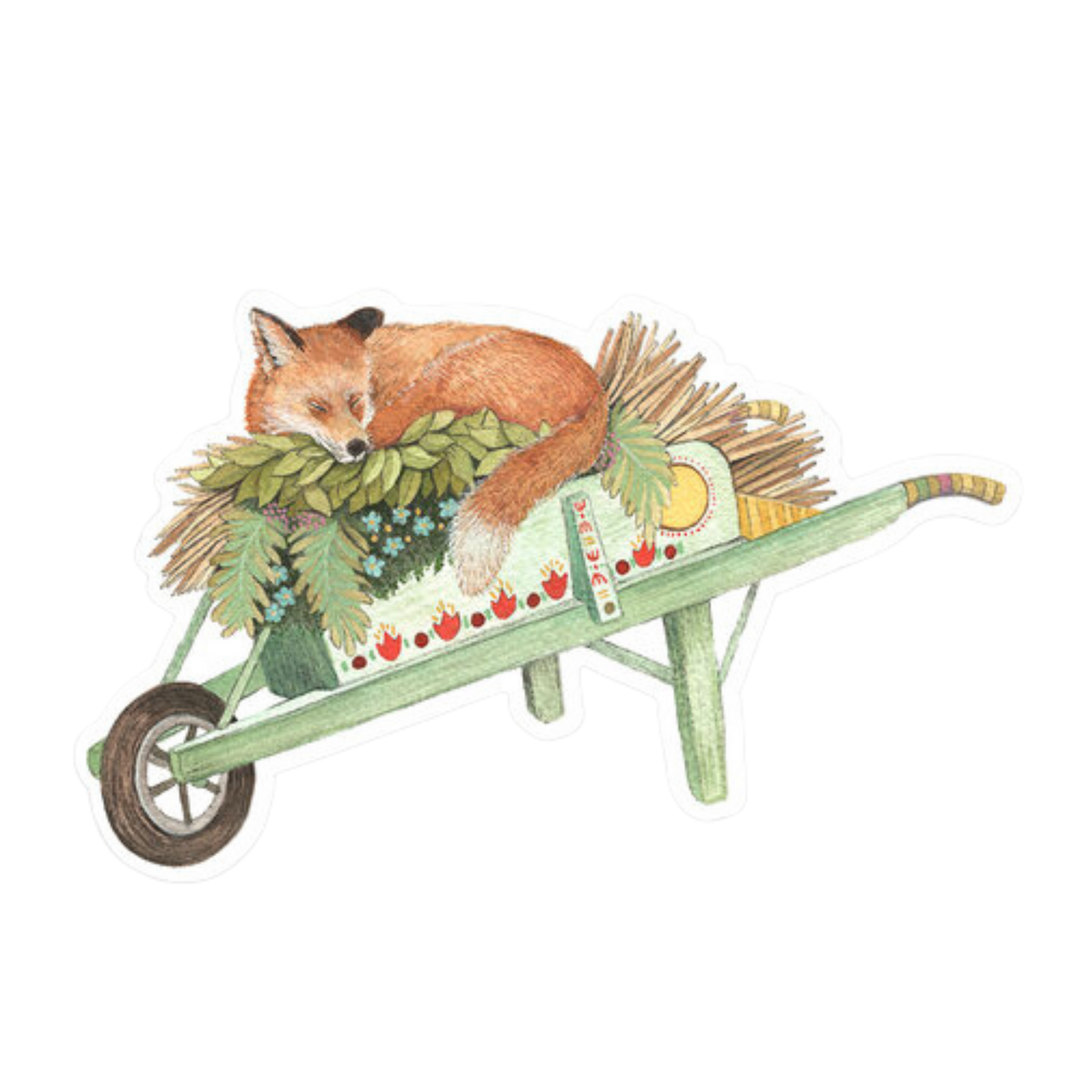 Benjamin's Wheelbarrow - Sticker