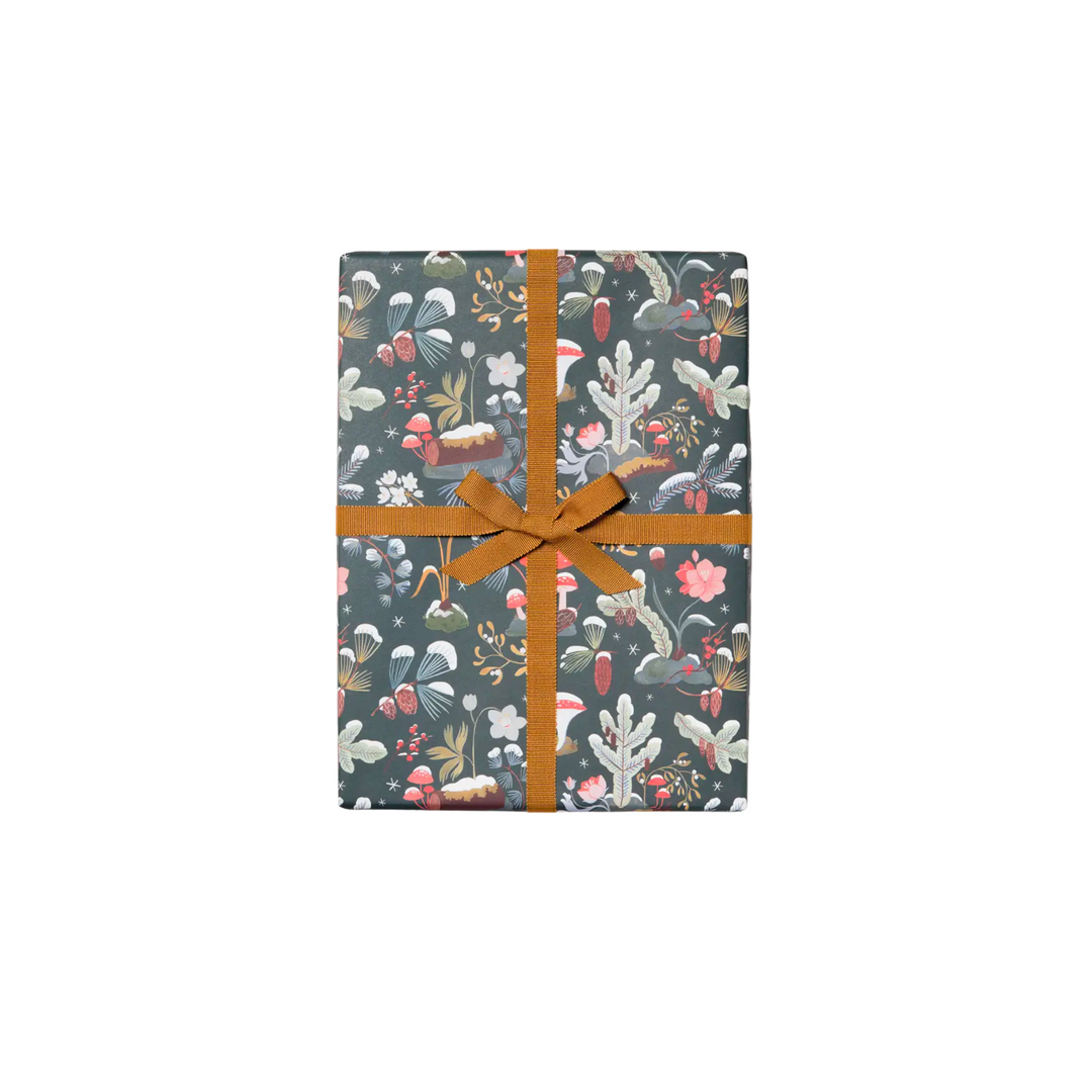 Holiday Moss Gift Wrap