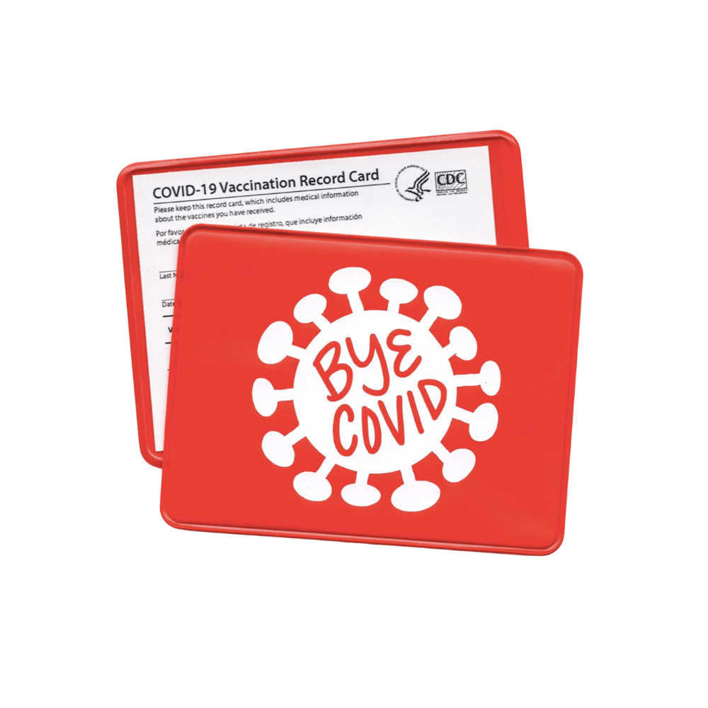 Bye Covid Vaccination Card Holder