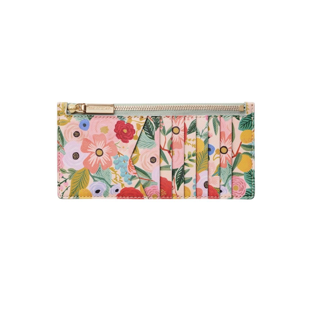 Garden Party Slim Card Wallet