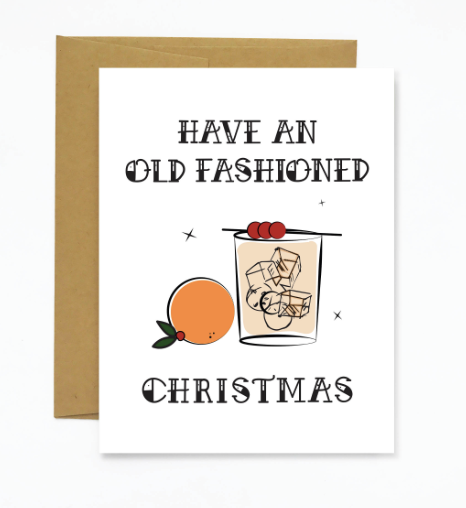 Old Fashioned Christmas Card