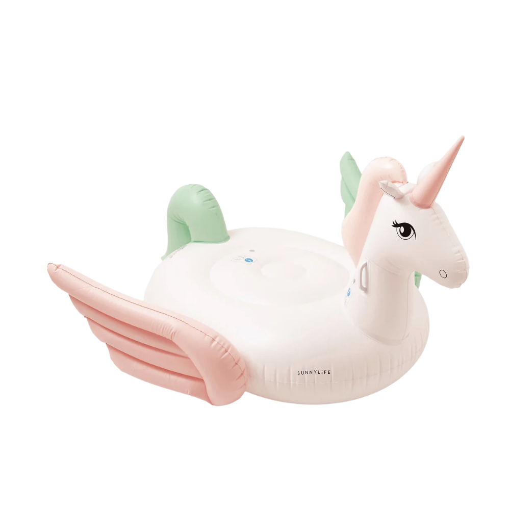 Luxe Ride-On Unicorn Pool Float in Ombre