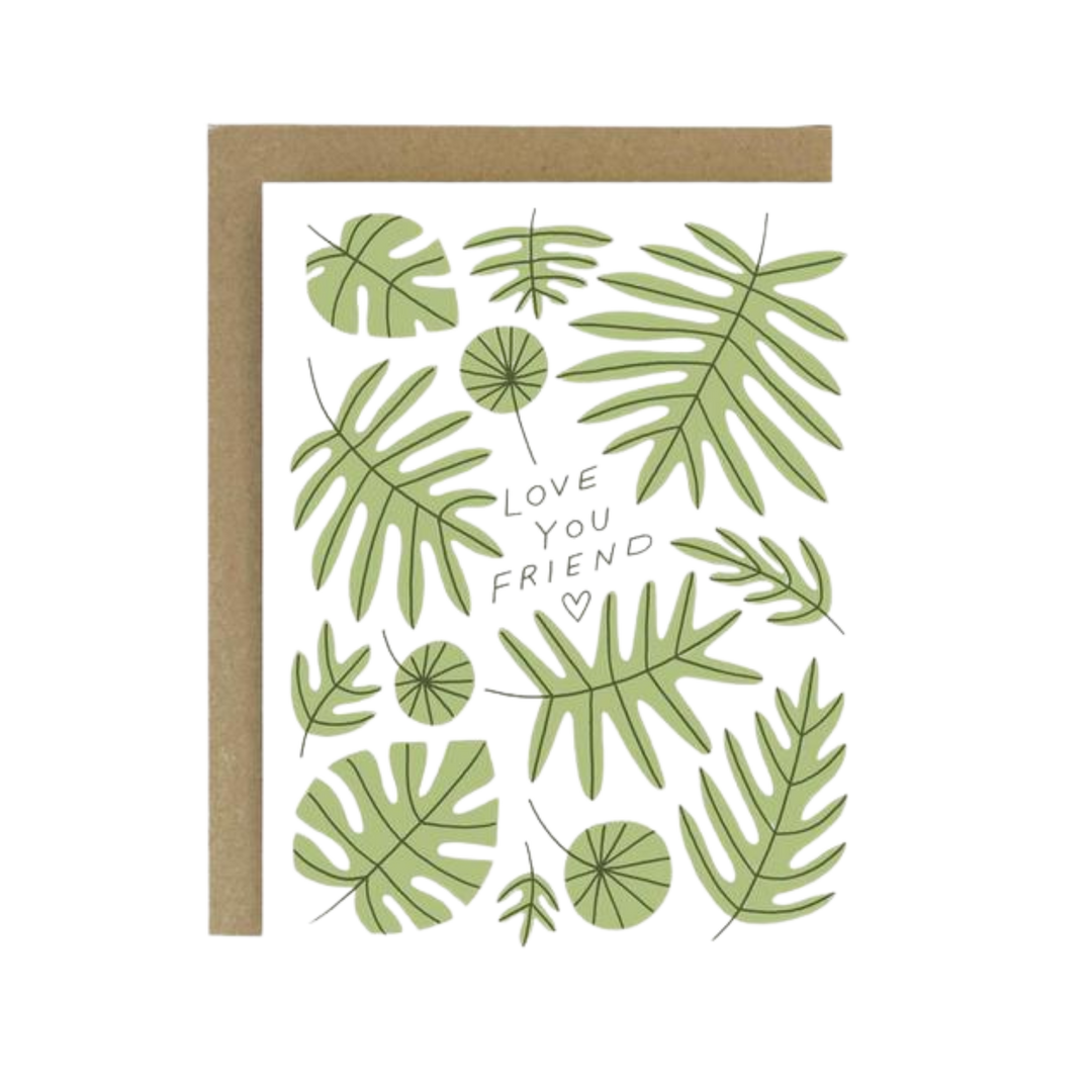 Love You, Friend Card