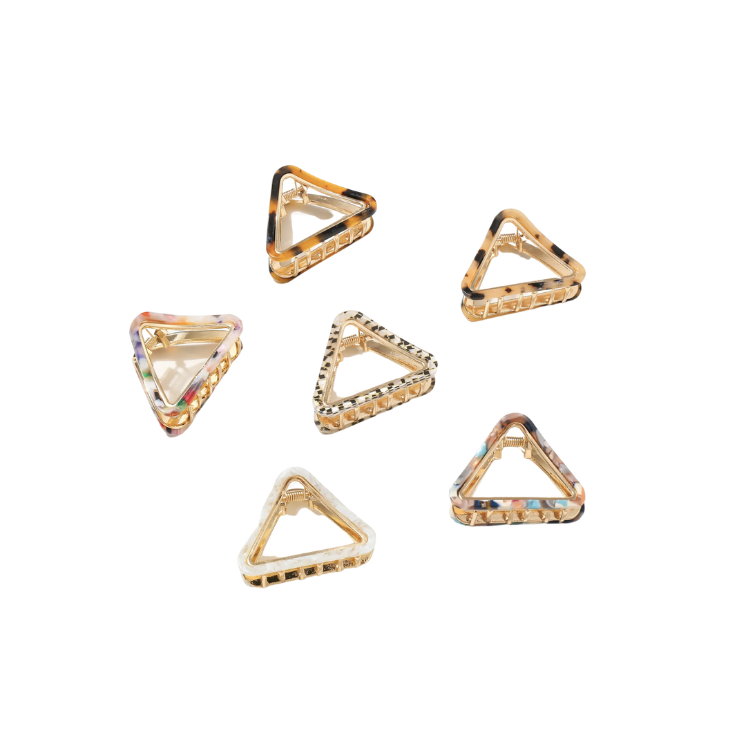 Amélie Claw Clip | Small French Triangle Hair Clip (2 inch)
