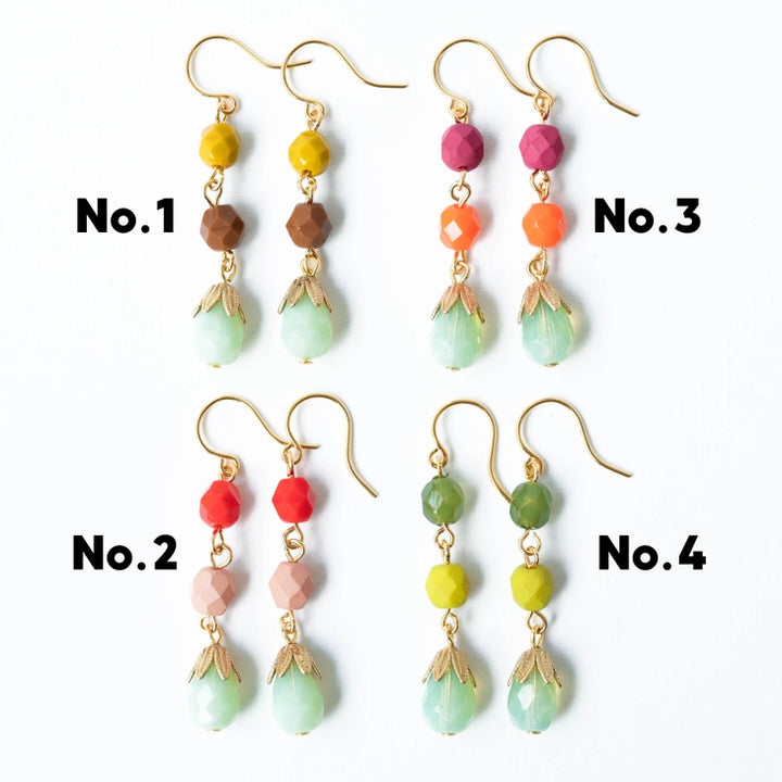 Colorful Beaded Earrings