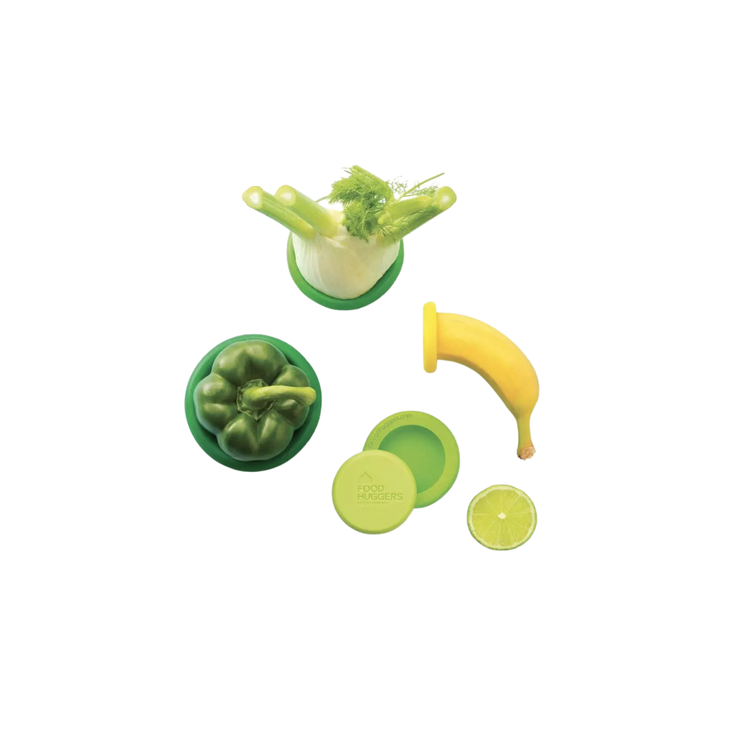 Fresh Green Food Huggers - Set of 5