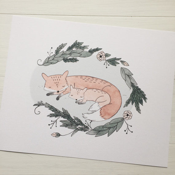 Fox 8x10 Art Print