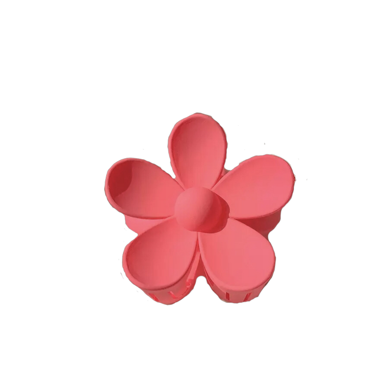 Large Flower Power Floral Hair Clip claw