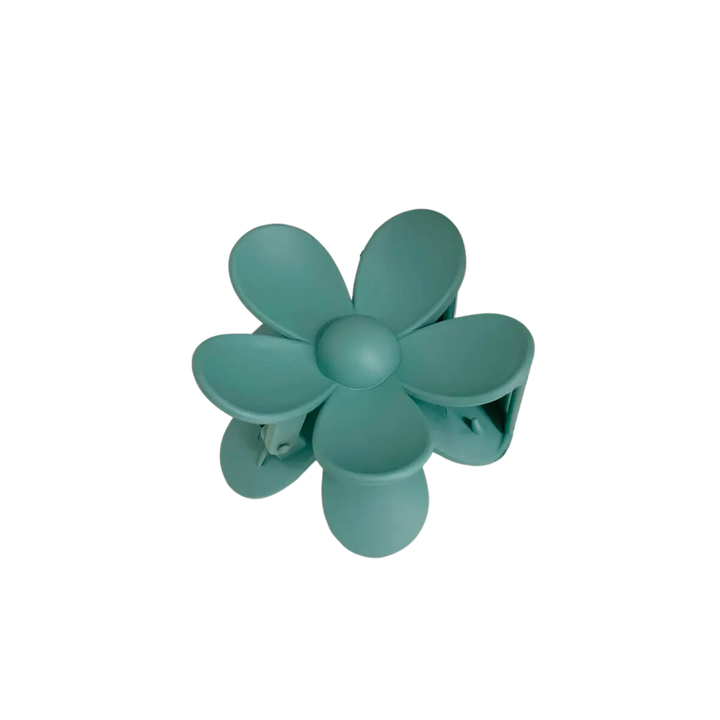Large Flower Power Floral Hair Clip claw