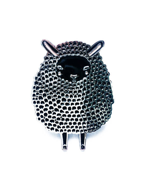 Sheep Enamel Pin
