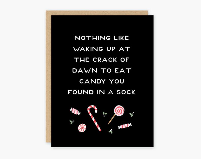 Crack of Dawn Holiday Card