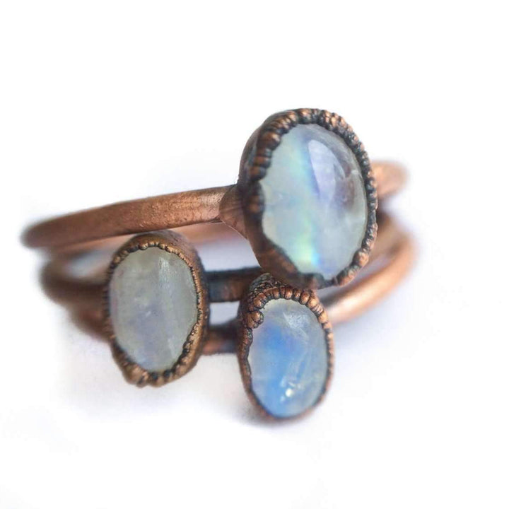 Oval Moonstone Ring*