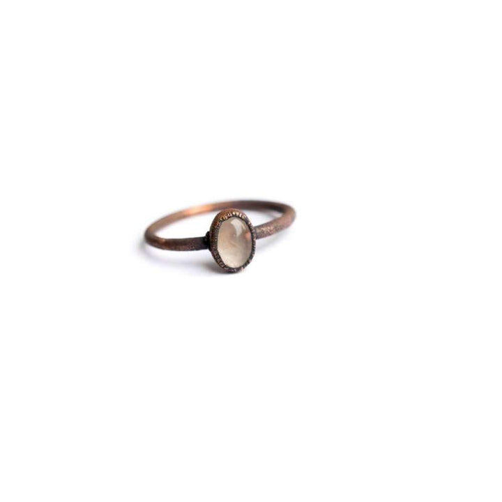 Oval Rose Quartz Ring*