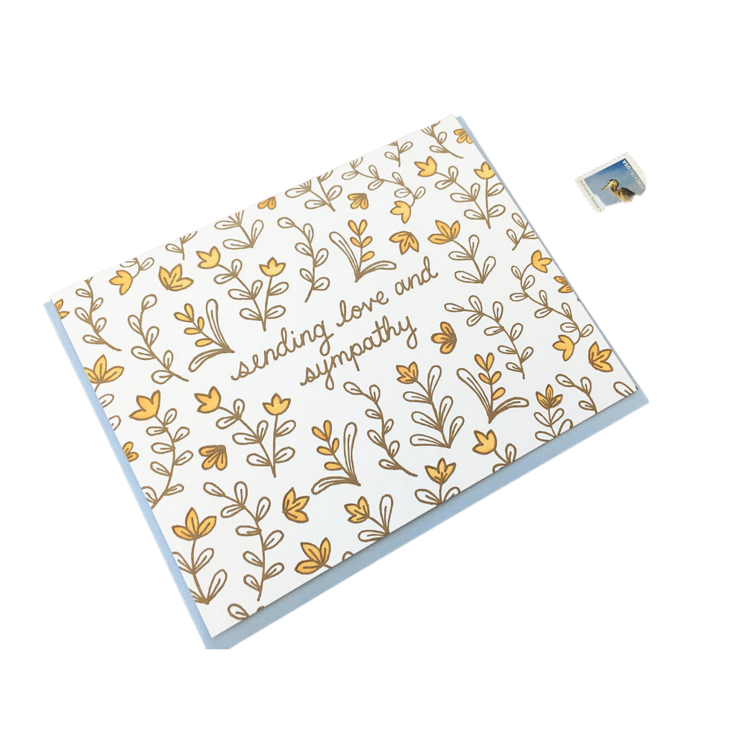 Sending Love and Sympathy Greeting Card
