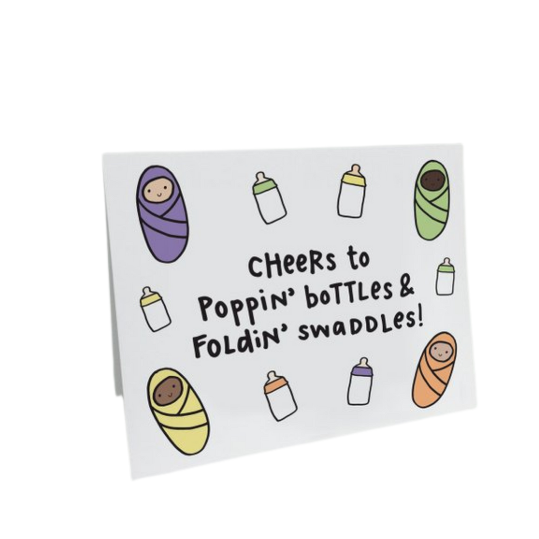 Cheers To Poppin' Bottles! Card