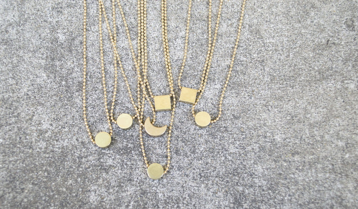 Unstamped Ball Chain Choker