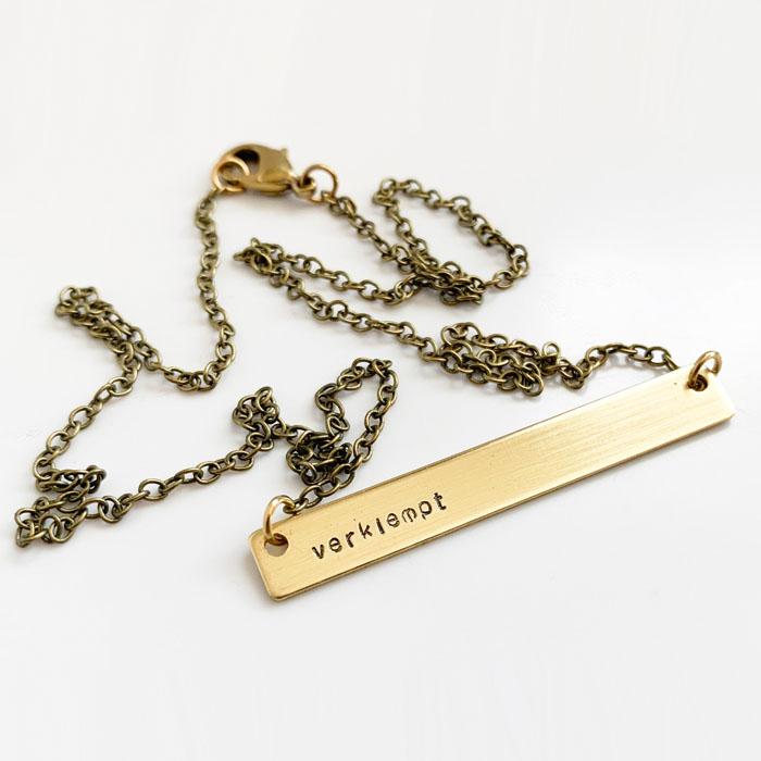 Verklempt Necklace
