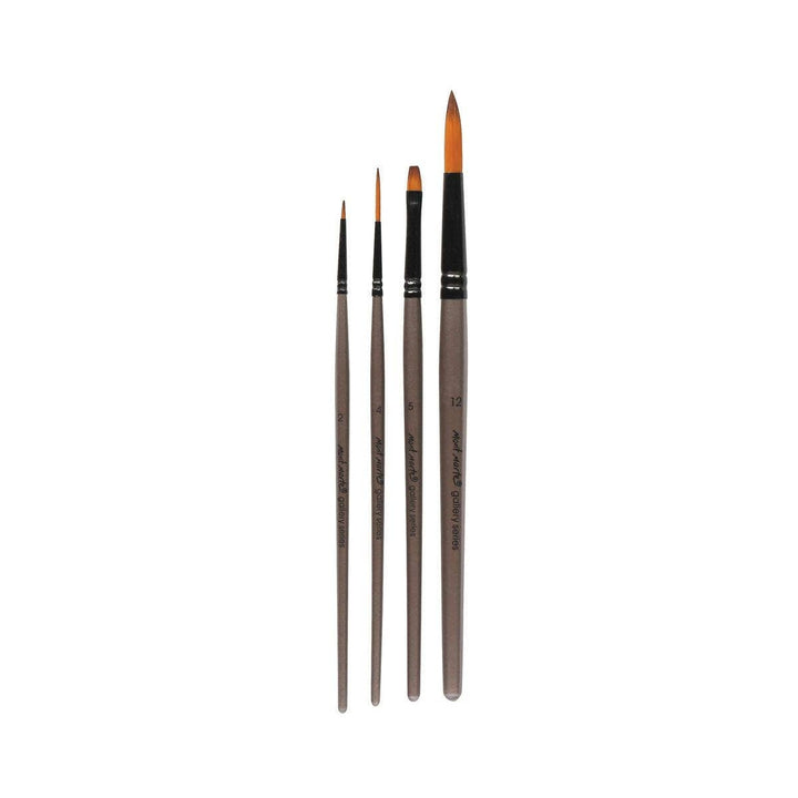 Gallery Series Brush Set Acrylic 4pce