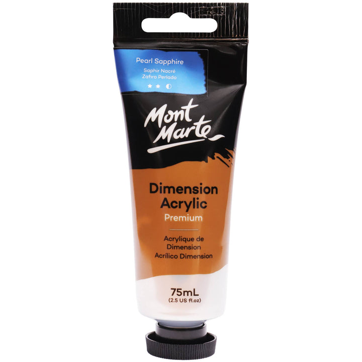 Dimension Acrylic Premium 75ml (2.5 US fl. oz.) Tube: Pearl Sapphire