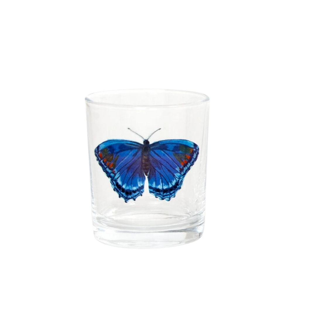 Butterfly Short Juice Glass